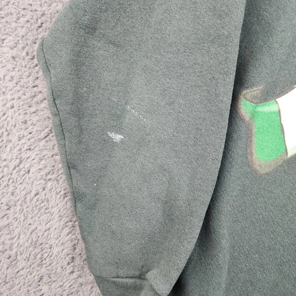 Disney Pooh‎ Sweatshirt Kids S/M Green Winnie the Pooh Vintage Graphic Pullover